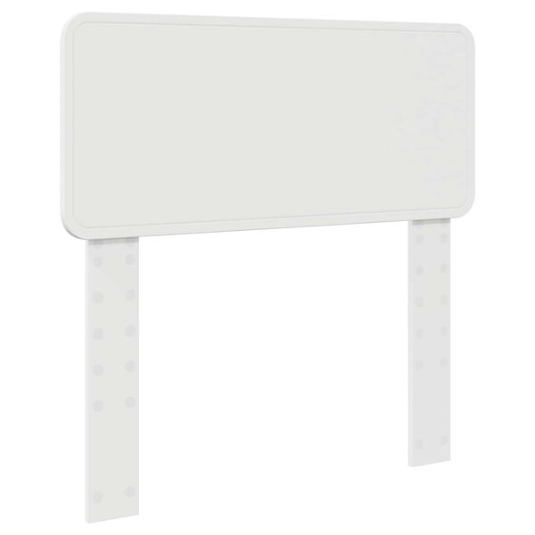 vidaXL Zadn&eacute; čelo Biela 75 cm Kompozitn&eacute; drevo
