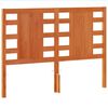vidaXL Čelo postele voskové hnedé 135 cm masívna borovica