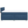 vidaXL Boxspring posteľ s matracom modr&yacute; 140x190 cm l&aacute;tka