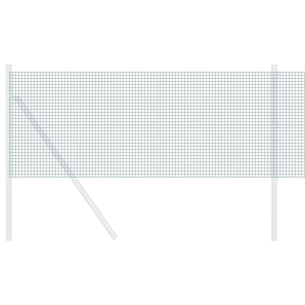 vidaXL Zvaren&yacute; dr&ocirc;ten&yacute; plot Zelen&aacute; 0.6 x 10 m