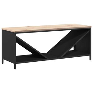 vidaXL Stojan na palivov&eacute; drevo s drevenou doskou 100,5x35,5x40 cm