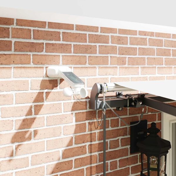 vidaXL Text&iacute;lia na slnečn&iacute;k s Biela 400 &times; 350 cm Polyester