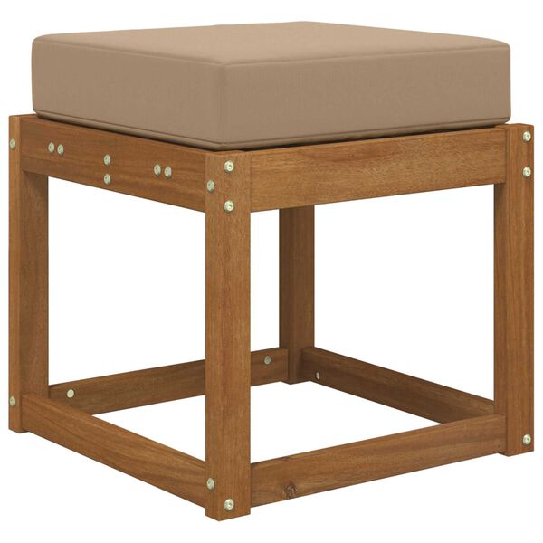 vidaXL Vank&uacute;&scaron; na vonkaj&scaron;ie sedenie Sivohned&aacute; 40 x 40 x 8 cm