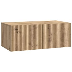 vidaXL N&aacute;stenn&aacute; TV skrinka N&aacute;stenn&yacute; Dub artisan 78,5 x 41 x 30 cm