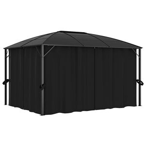 vidaXL Alt&aacute;nok so z&aacute;vesmi antracitov&yacute; 400x300x265 cm