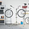 vidaXL Stojan na opravu bicykla skladac&iacute; nastaviteľn&yacute; 120-165cm hlin&iacute;k