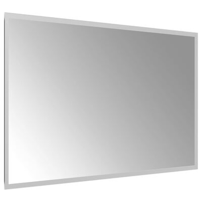 vidaXL LED kúpeľňové zrkadlo 80x50 cm