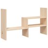 vidaXL Stojan na monitor (39-72)x17x43 cm mas&iacute;vna borovica
