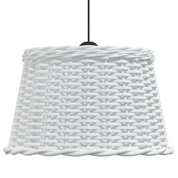 vidaXL Tienidlo na stropn&uacute; lampu biele &Oslash;45x28 cm pr&uacute;ten&eacute;