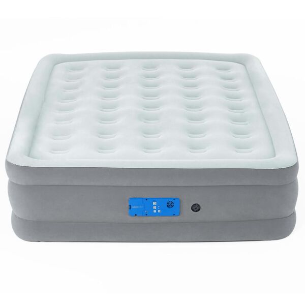 Bestway Nafukovacia posteľ AlwayzAire pre 2 osoby 203x152x46 cm siv&aacute;