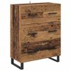vidaXL Highboard Star&eacute; drevo 69,5 x 34 x 180 cm Kompozitn&eacute; drevo