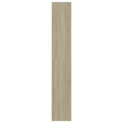 vidaXL Skrinka do kúpeľne, dub sonoma 30x30x183,5 cm, kompozitné drevo