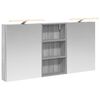 vidaXL Set kabinetov do k&uacute;peľne 3 ks 140 x 14,5 x 70 cm