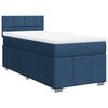 vidaXL Posteľn&yacute; r&aacute;m boxsping s matracom modr&yacute; 80x200 cm l&aacute;tka