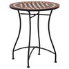 vidaXL Mozaikov&yacute; bistro stol&iacute;k, hned&yacute; 60 cm, keramika