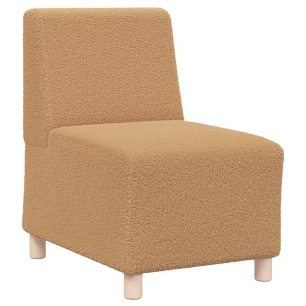 vidaXL Bezrúčková modulárna sofa jednotka 2 pcs Béžová 55 x 74 x 82 cm