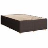 vidaXL Boxspring posteľ s matracom tmavohned&aacute; 120x190 cm l&aacute;tka