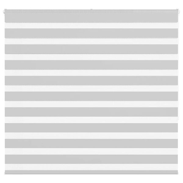 vidaXL Zebra roleta svetlosiv&aacute; 155x150cm &scaron;&iacute;rka l&aacute;tky 150,9cm polyester
