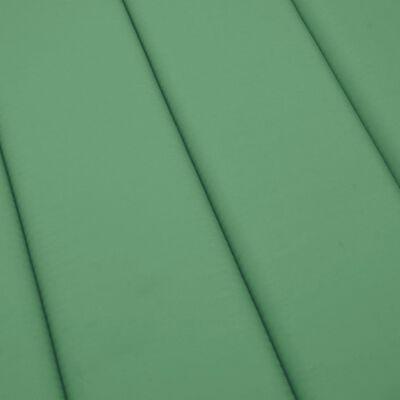vidaXL Podložka na ležadlo, zelená 200x60x3 cm, oxfordská látka