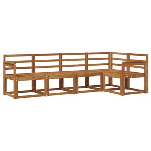 vidaXL Z&aacute;hradn&aacute; s&uacute;prava gaučov 5 pcs Pr&iacute;rodn&aacute;