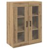 vidaXL Highboard Remeseln&yacute; dub 69,5 x 34 x 180 cm Kompozitn&eacute; drevo