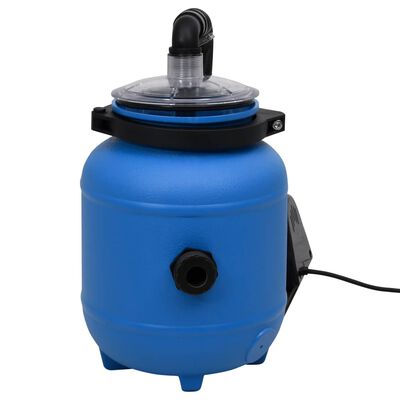 vidaXL Bazénové Filtračné čerpadlo čierno-modré 4 m³/h