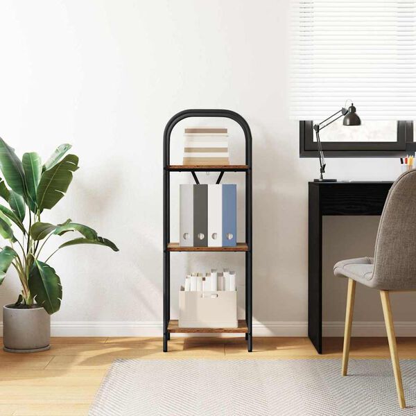 vidaXL Reg&aacute;l na knihy Star&eacute; drevo 40 x 30 x 109 cm Kompozitn&eacute; drevo