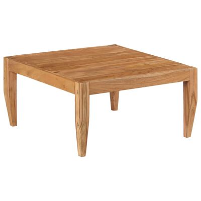 vidaXL Konferenčný stolík z akáciového dreva 80x80x41 cm hnedý