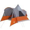 vidaXL Teepee stan pre 8 os&ocirc;b 8 osoba &Scaron;ed&aacute; a oranžov&aacute;