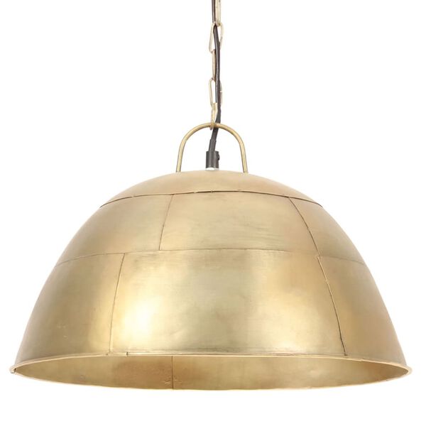 vidaXL Industri&aacute;lna vintage z&aacute;vesn&aacute; lampa 25 W, mosadzn&aacute; 41 cm E27