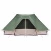 vidaXL Rodinný tipi stan so strechou Zelená 680 x 430 x 270 cm