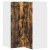vidaXL Dvierka na um&yacute;vačku Kalmar Dymov&aacute; dub 57 x 57 x 80 cm