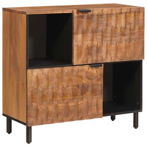 vidaXL Serv&iacute;rovacia skriňa Drevit&eacute; hned&eacute; dokončenie 80 x 33 x 75 cm