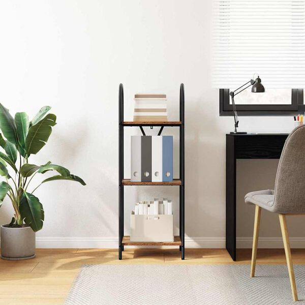 vidaXL Reg&aacute;l na knihy Star&eacute; drevo 40 x 30 x 109 cm Kompozitn&eacute; drevo