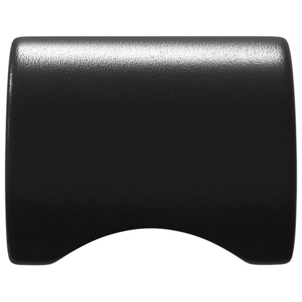 vidaXL Gomb&iacute;k na skriňu 2 pcs Čierna 18 x 23 mm Železo