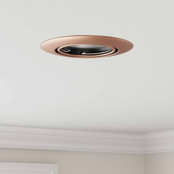 vidaXL Bodové svetlo 12 pcs Medená 9 x 9 x 2.5 cm Kov