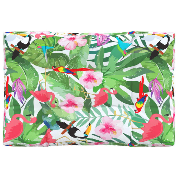 vidaXL Podložka na paletov&uacute; pohovku viacfarebn&aacute; 120x80x12 cm l&aacute;tka