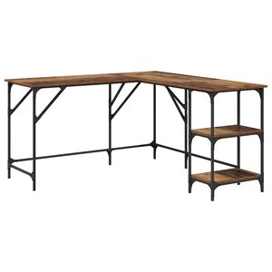 vidaXL St&ocirc;l Star&eacute; drevo 139 x 139 x 75 cm Kompozitn&eacute; drevo