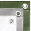 vidaXL Plachta 260 g/m&sup2; 4x6 m zelen&aacute; HDPE