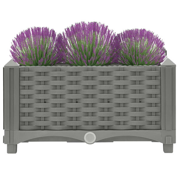 vidaXL Vyv&yacute;&scaron;en&yacute; z&aacute;hon 40x40x23 cm polypropyl&eacute;n