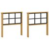 vidaXL Modul opierok r&uacute;k 2 pcs Biela 60 x 6 x 61 cm