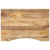 vidaXL Stolov&aacute; doska so zakriven&iacute;m 90x50x2,5 cm surov&yacute; mangov&yacute; mas&iacute;v