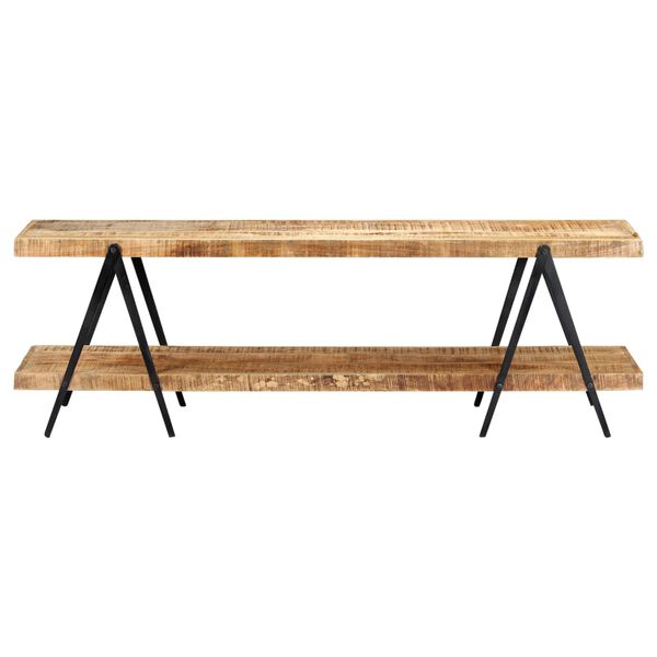 vidaXL TV skrinka 160x40x50 cm masívne mangovníkové drevo