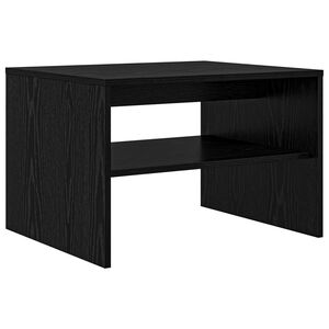 vidaXL Konferenčn&yacute; stol&iacute;k Čierny dub 60 x 50 x 40 cm Kompozitn&eacute; drevo