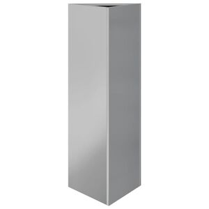vidaXL Z&aacute;hradn&yacute; kvetin&aacute;č trojuholn&iacute;k 30x26x75 cm pozinkovan&aacute; oceľ