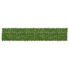 vidaXL Balk&oacute;nov&yacute; pl&ocirc;tik s listami Zelen&aacute; a žlt&aacute; 400 x 75 cm
