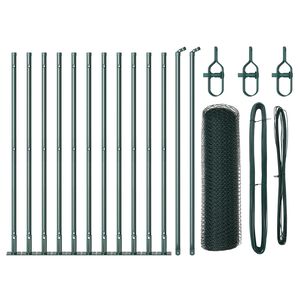 vidaXL Stĺp na plot. Zelen&aacute;