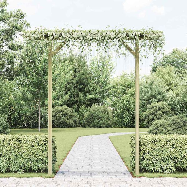 vidaXL Z&aacute;hradn&aacute; pergola 205x40x203 cm, drevo