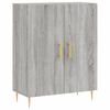 vidaXL Komoda siv&yacute; dub sonoma 69,5x34x90 cm kompozitn&eacute; drevo