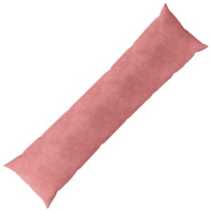 vidaXL Podložka s vank&uacute;&scaron;om HEERLEN Ružov&aacute; 40 x 145 cm Zamat